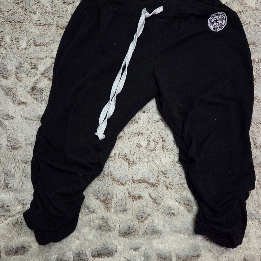 Kids Black Jogger Pants